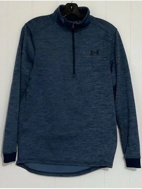 Under Armour Men's Quarter-Zip Pullover - Blue Heather